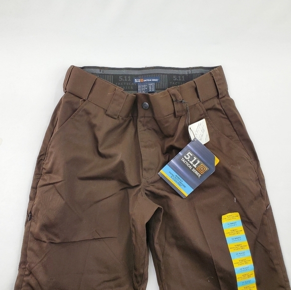 5.11 Tactical Women 10 Pant A-Class PDU Twill Patrol Duty Uniform Brwn 64304 NEW - Picture 8 of 16